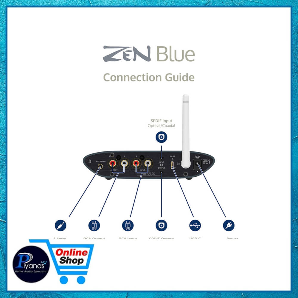 ตัวรับสัญญาณ IFI AUDIO : ZEN BLUE 3
